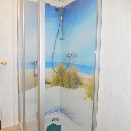 아파트 Komfortferienwohnung Kreideblick