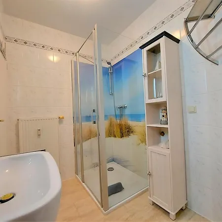 Komfortferienwohnung Kreideblick 아파트 사스니츠