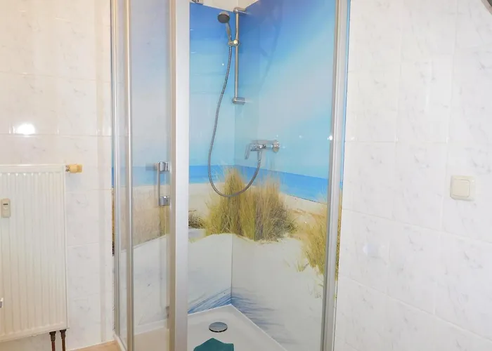 아파트 Komfortferienwohnung Kreideblick